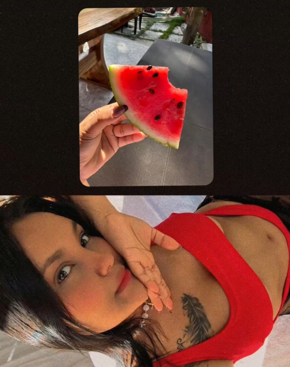 Simymartinez26's tweet photo. Holi 🍉 https://t.co/Qd8uyxAIP2