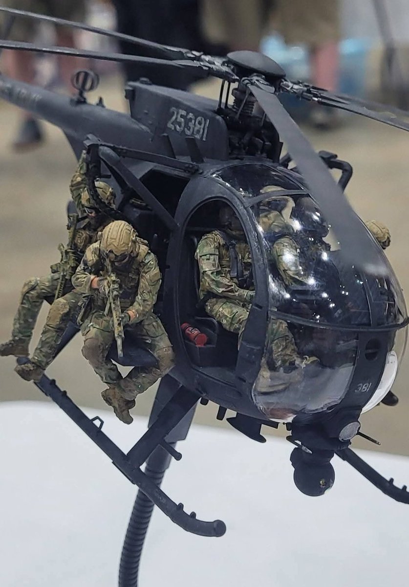 specialopsmag's tweet photo. So I found this group online that does really accurate 160th SOAR models. 

I think I found a new hobby. https://t.co/XFbcN3GDls