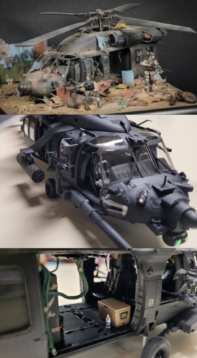 specialopsmag's tweet photo. So I found this group online that does really accurate 160th SOAR models. 

I think I found a new hobby. https://t.co/XFbcN3GDls