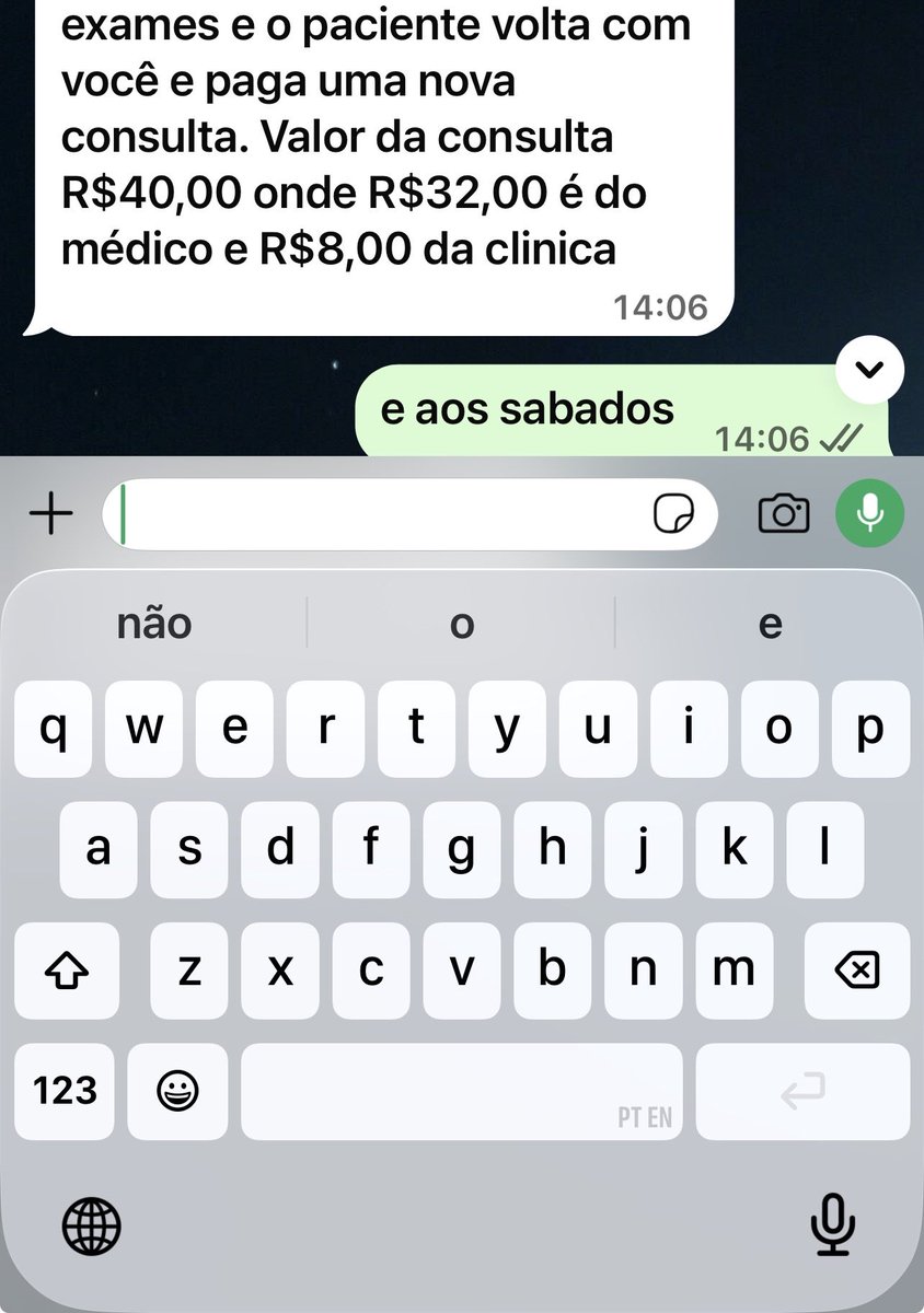 cla_x_x's tweet photo. 6 anos de faculdade + 3 anos de residência. A realidade é essa: R$32 por paciente https://t.co/yaNFTmi73q