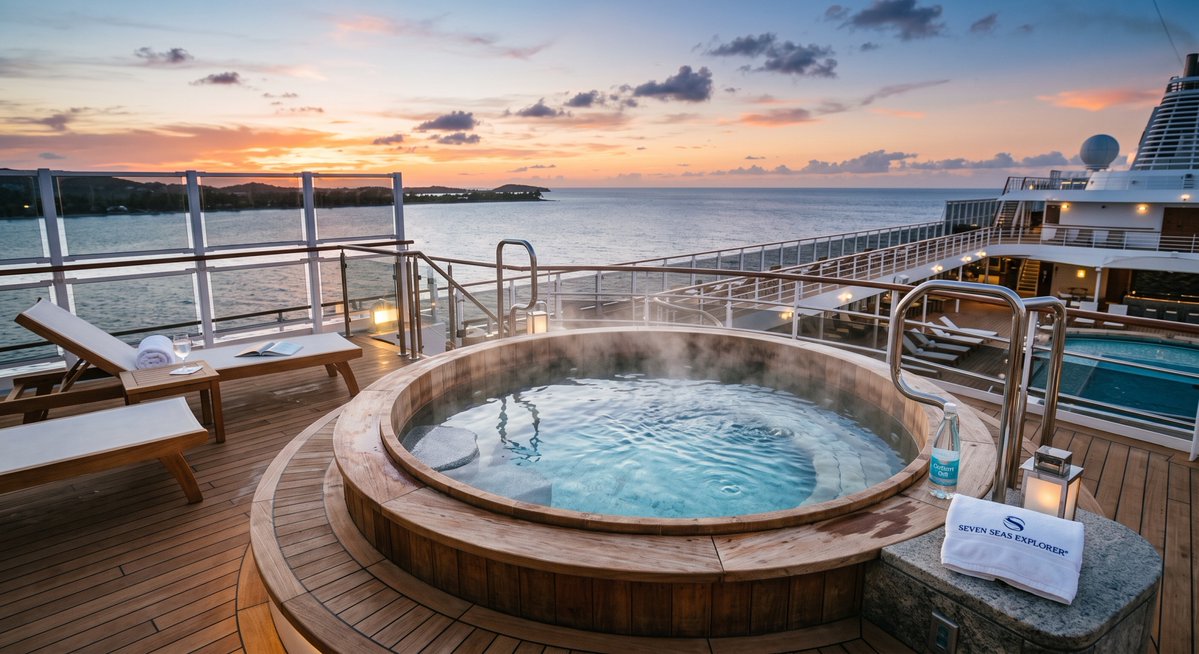 chew143's tweet photo. Relaxing hot tub soak or chaotic splash zone? 🚢💦 We’re talking cruise hot tub etiquette, safety, and keeping the peace on the high seas.

Are hot tubs for adults only? Join the debate:
https://t.co/oIwUb3tVKd https://t.co/LHYk6kGONN