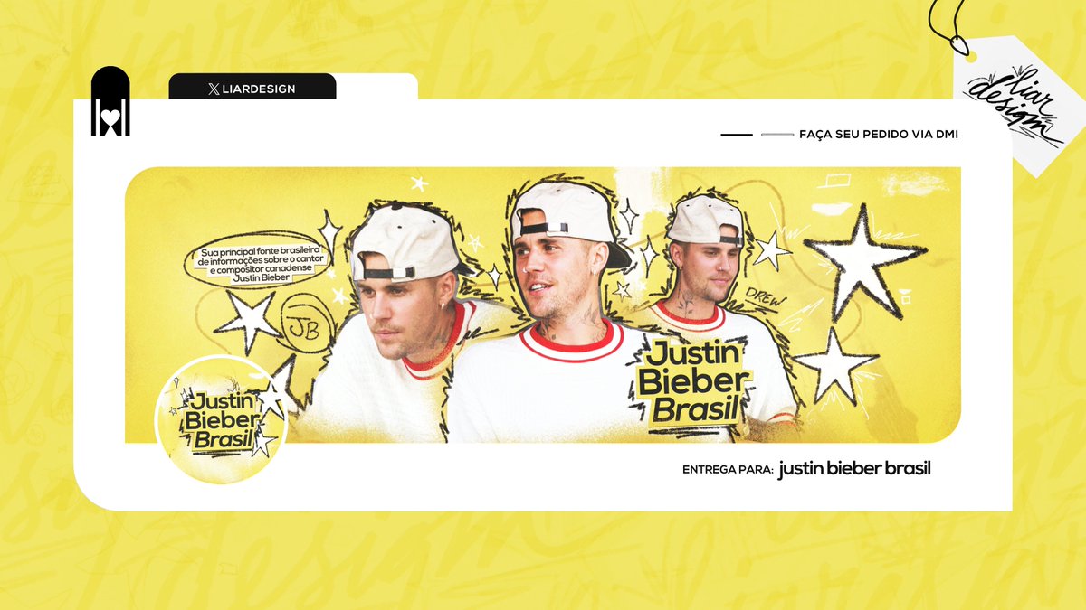 jbieberbrss's tweet photo. Estamos de cara nova por aqui!

Queremos agradecer a @liardesign pelo trabalho impecável, que temos certeza que todos vão amar tanto quanto nós. 💛 https://t.co/GQzqysmpE4