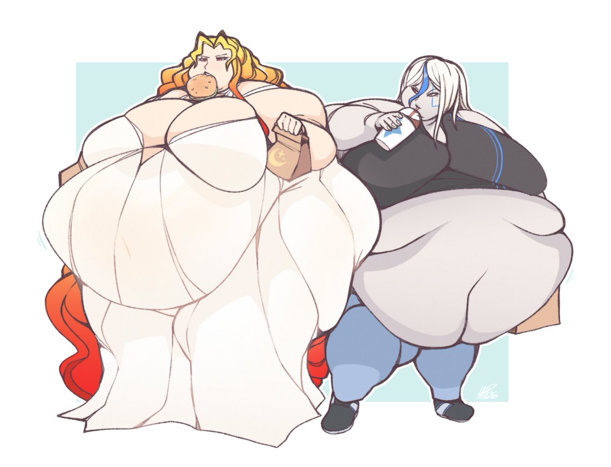 KappAllNight's tweet photo. Villain's day off
Galaxia and V'exhness stream sketch for ChomperMaster! https://t.co/exeeil4XgL