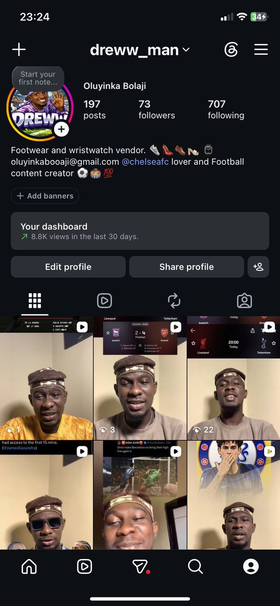 Dreww_man's tweet photo. @iyalode__afc I’m a football content creator and I’m on TikTok, instagram, facebook and X https://t.co/KsWz945y3V