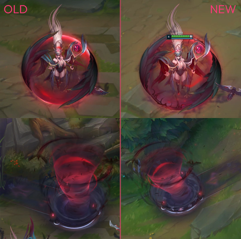 HeyShuggie's tweet photo. 🛠️ | RETORNO DE FEEDBACK

⇒ Também melhoraram o VFX do escudo (E) e do furacão (Q) da Janna Coven.