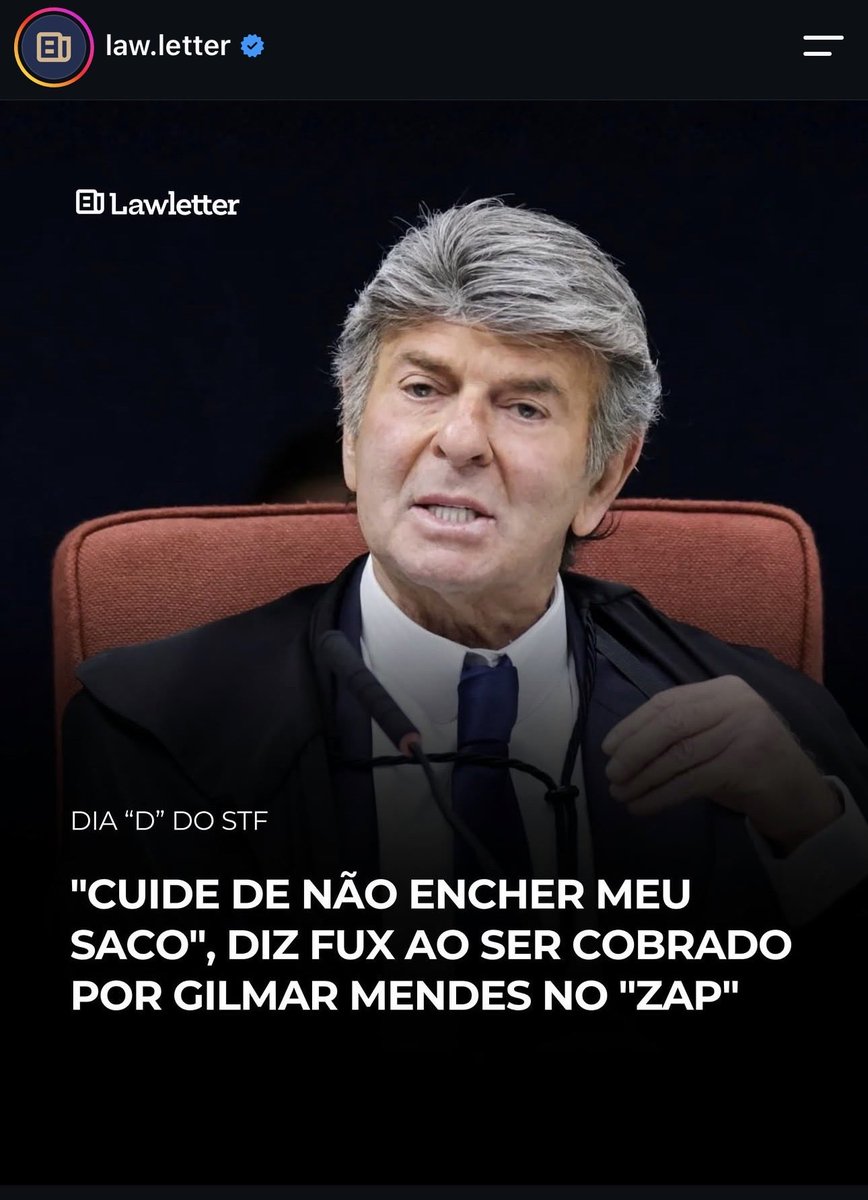 phftax's tweet photo. Nós pessoas meio Fux. https://t.co/xnwiE6WDj5