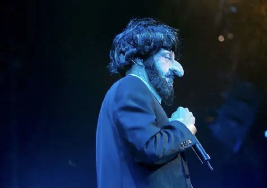 spencerjsteel's tweet photo. I'm perfectly willing to accept that there are performing artists who have nuanced opinions on the Israeli-Palestinian conflict and I'm absolutely positive that it's not this guy. https://t.co/XFQBMztAWe