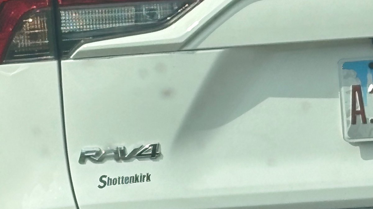 WhitePawAD's tweet photo. @airbagg3d Yo guys check out my local car dealerships name (this is real and I see it on cars everywhere) https://t.co/qBkE2qZREF