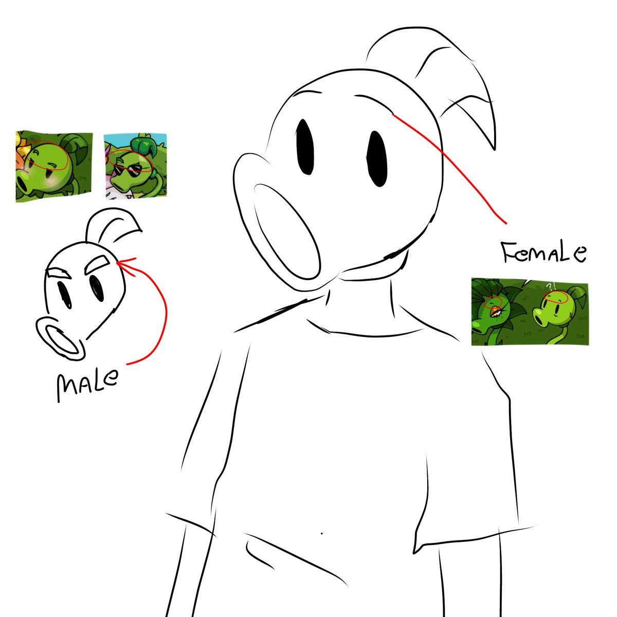 SafeForFaces's tweet photo. @Jasking_Block Ci, este au me inspire en 2 cosas. En mi confusion por no leer el titulo del comic original y en la diferencias fisicas entre el lanza guisantes y el resto. Me alegro que haya gente que le guste https://t.co/Hi8a2KAtar