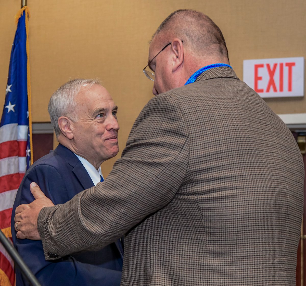 NYSComptroller's tweet photo. NYers rely on the NYS Conference of Operating Engineers to build our state and move NY forward. Thanks to President Tom Callahan and your members for the warm welcome at today’s annual conference. Your strong union coalition and advocacy strengthen working conditions and elevate your craft.