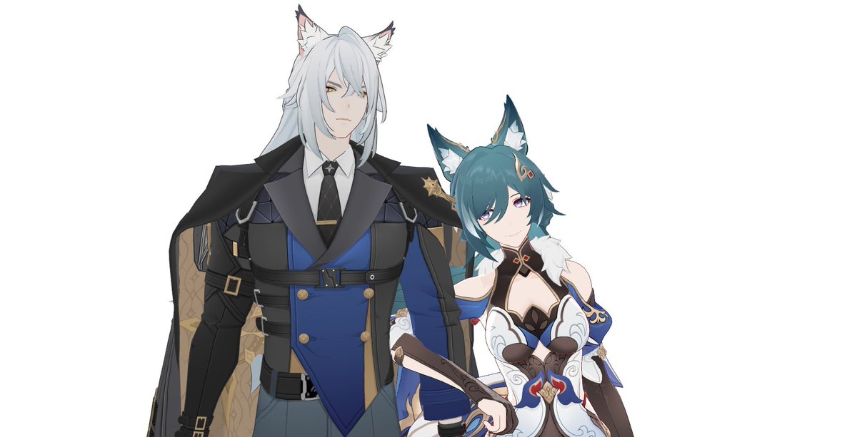 PeekabooMMD2004's tweet photo. Two brothers are on double date
#SeverianLowell #Yukong #SethLowell #Xilonen #JaneDoe #GenshinImpactㅤ #ZenlessZoneZero #genshintwt #ZZZtwt #hoyotwt #MMD #HonkaiStarRail #hsrtwt #hsr https://t.co/gMqN9NaKwf