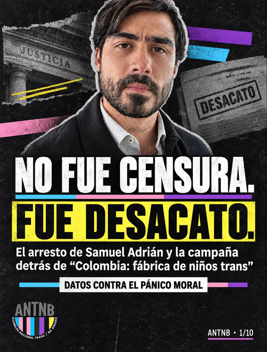 tv_yazi's tweet photo. 1/10 🔥 ¡BASTA DE CIRCO Y DESINFORMACIÓN! 🔥

La ultraderecha y fanáticos religiosos solo buscan bulos contra las poblaciones trans. https://t.co/FdQGGBhNFq