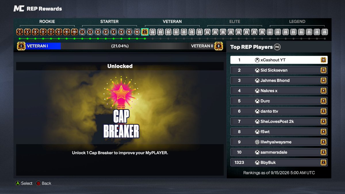 Bukdmv's tweet photo. Vet 1 - 20 percent to vet 2 
5 builds 95+
40th in Virginia 
A lot of clothes 
A lot of shoes
DMs open 
Dm me for more information about this account 
Or if u interested in buying ✅ 
#NBA2K27 https://t.co/q4azOq6xjF