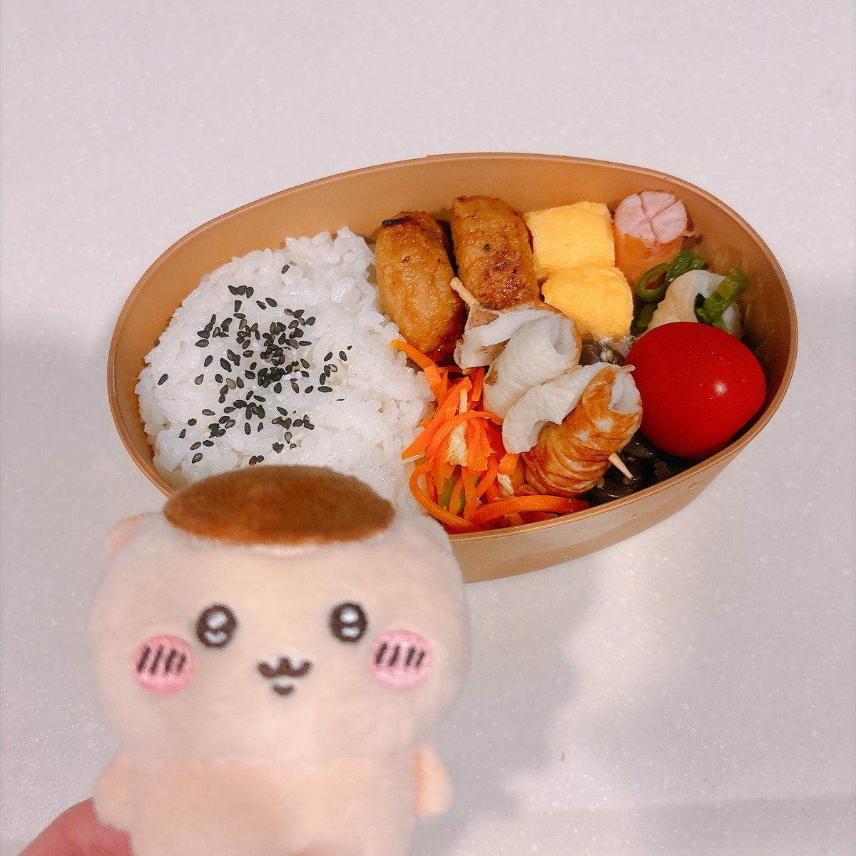 mii_cooking's tweet photo. 2026 09 16  #お弁当  #お弁当記録 

作り置き無くなった🥲
くりまんじゅうだらけくじ楽しみすぎる！ https://t.co/bI3BlGc9hx
