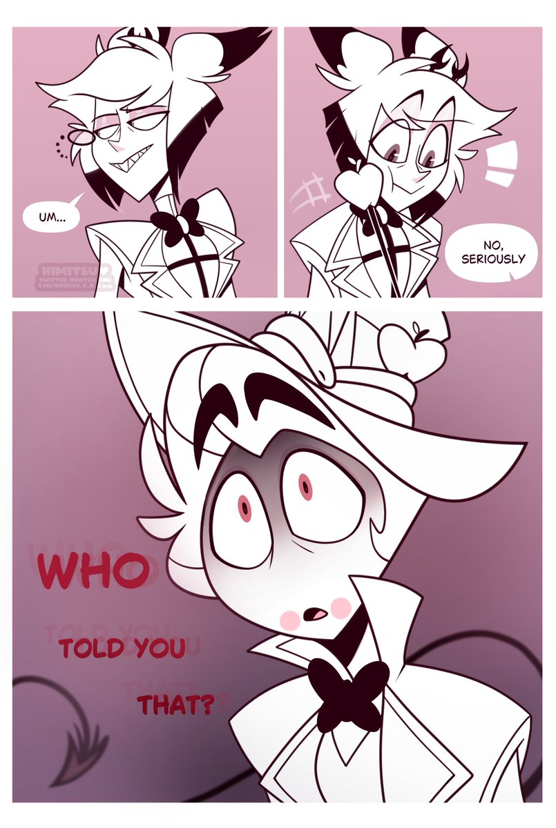 himitsu_png's tweet photo. Do NOT say such things to married deers🦌
   
#radioapple #appleradio #alastor #lucifer #HazbinHotel https://t.co/hxgGiyccRS