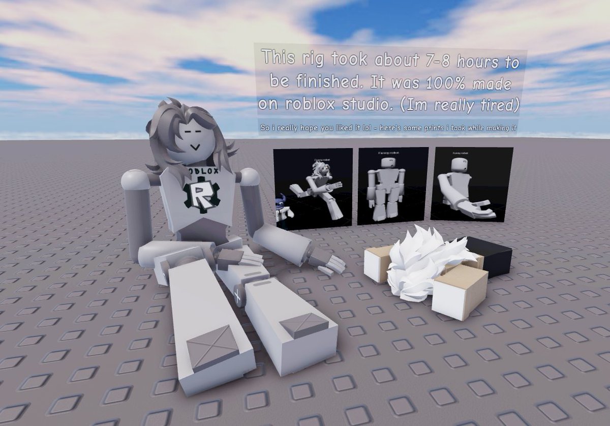ManoRatoo's tweet photo. Another experimental model
This time this one took me 8 HOURS TO FINISH!!!!

#roblox #robloxdev #robloxart #RobloxStudio https://t.co/hLNWOjLyiP