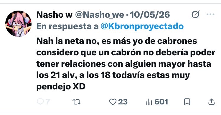 ma52bation's tweet photo. @Nasho_we @williamwalson @besenmemujeres @LatesitooRRR pero chi o ño https://t.co/Io7LXTmCd4