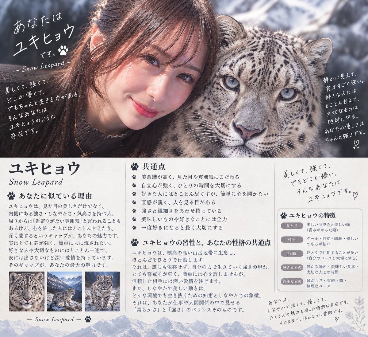 damfuku's tweet photo. 写真変えたら違うの出るとの事でやったけど私と娘だいぶ真反対な動物で草
娘とことん小動物なの可愛い🥺 https://t.co/hCynbM51MW