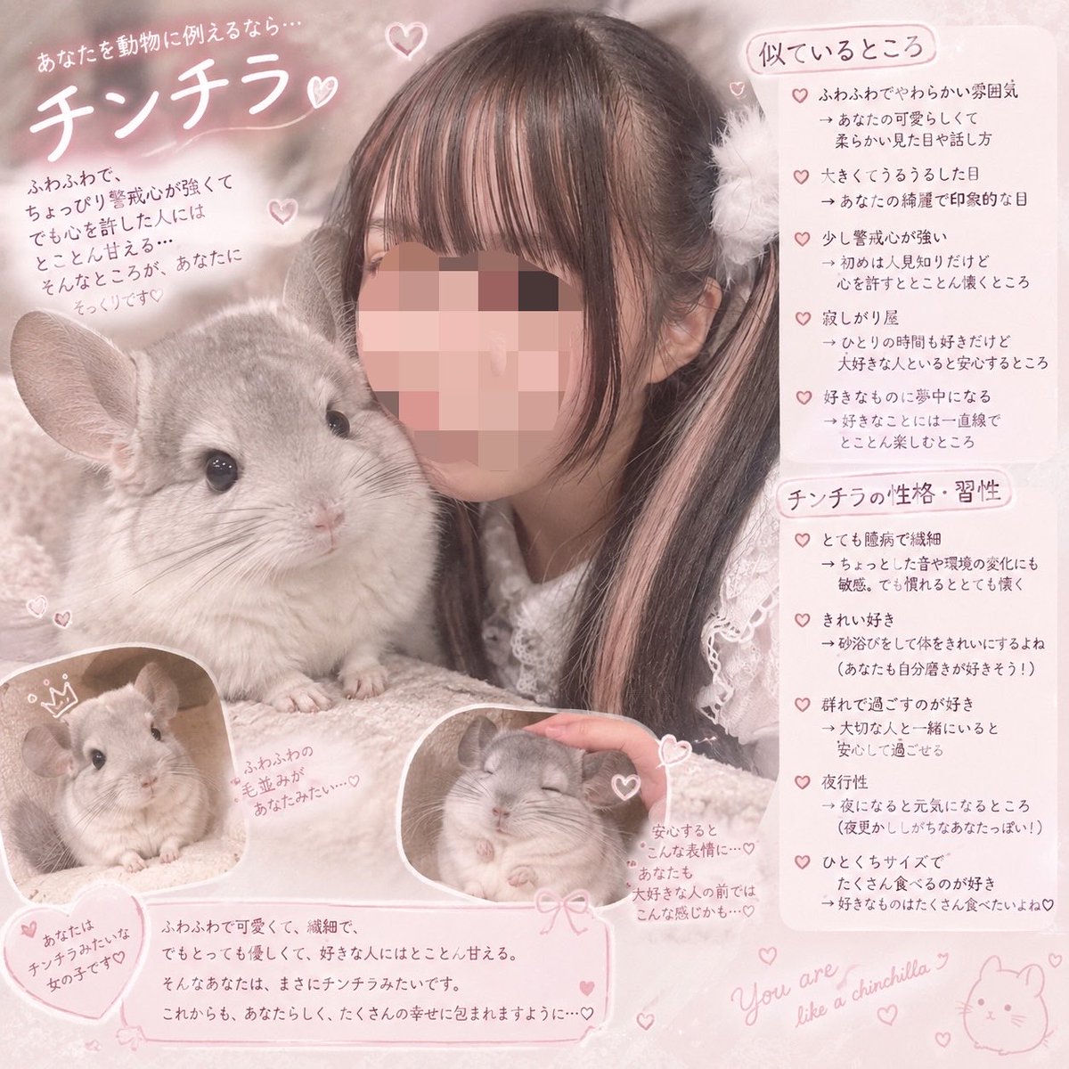 damfuku's tweet photo. 写真変えたら違うの出るとの事でやったけど私と娘だいぶ真反対な動物で草
娘とことん小動物なの可愛い🥺 https://t.co/hCynbM51MW