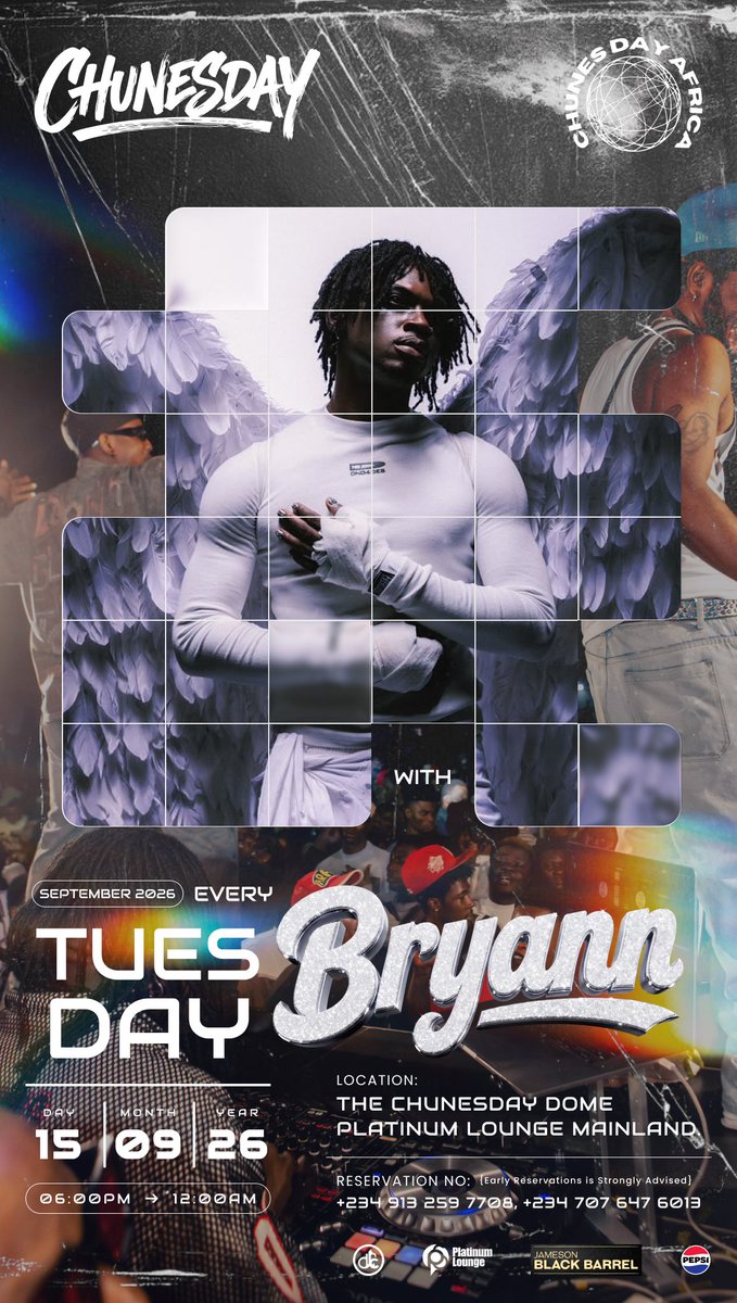bryannsdaily's tweet photo. The King of distruptors Bryann will be performing live tonight at "The Chunesday Dome Platinum Lounge Abule Egba" Itzzzzz JUPA SZN no dulling............

#Bryannonly #StreamJupa #StreamIndulge https://t.co/EbSuRzYpXM