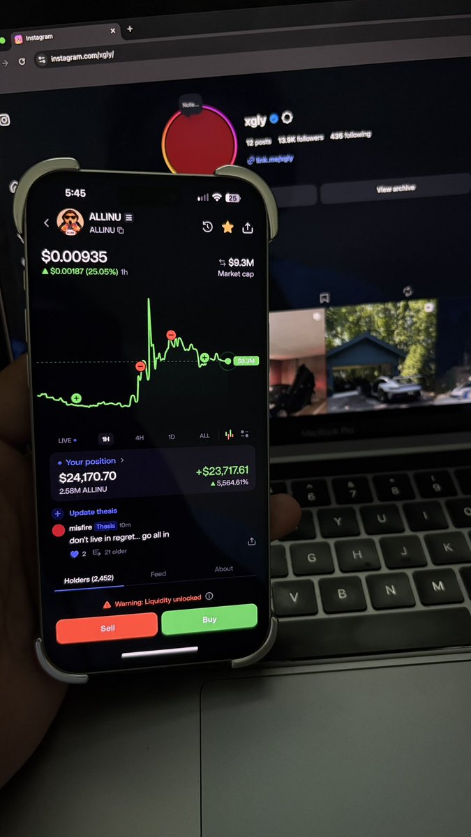 lowkeylosing's tweet photo. @moonshot $ALLINU https://t.co/yO8YrDAFmY