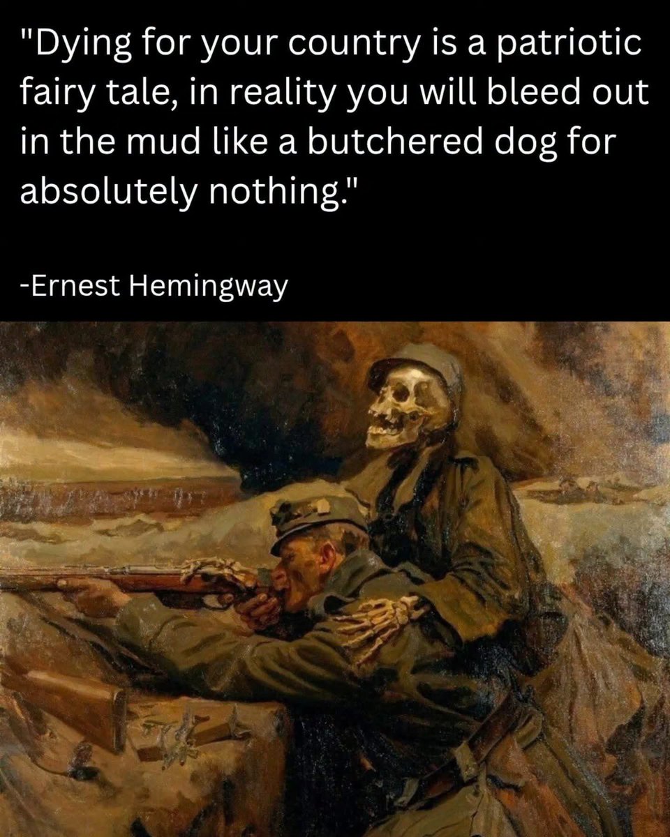 ice_cole_AF's tweet photo. The only “dying for your country” you can ACTUALLY perform, is when you die on the very soil that your blood has been sown to. https://t.co/HC32ziSz0Z