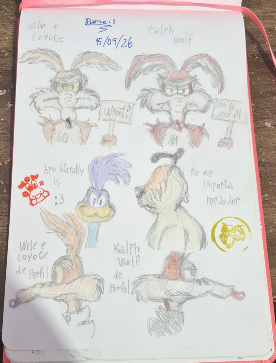 the_suckz1's tweet photo. Looney tunes doodles! 🥺 (1/2)
Estaba aprendiendo a dibujarlos y estaba probando dibujarlos de perfil, lol
#looneytunes #wileecoyote #ralphwolf #roadrunner #wilerunner #looneytunesfanart #samsheepdog https://t.co/khRdjZRIi1