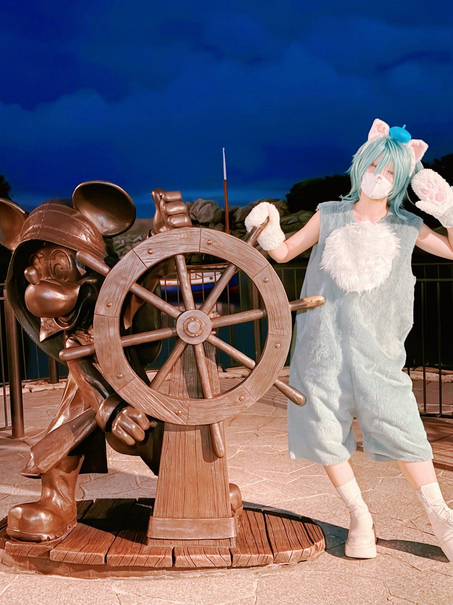 Nab0415's tweet photo. 初日はジェラでした❕🎨
#Dハロ仮装 https://t.co/zEn2aP8Pce