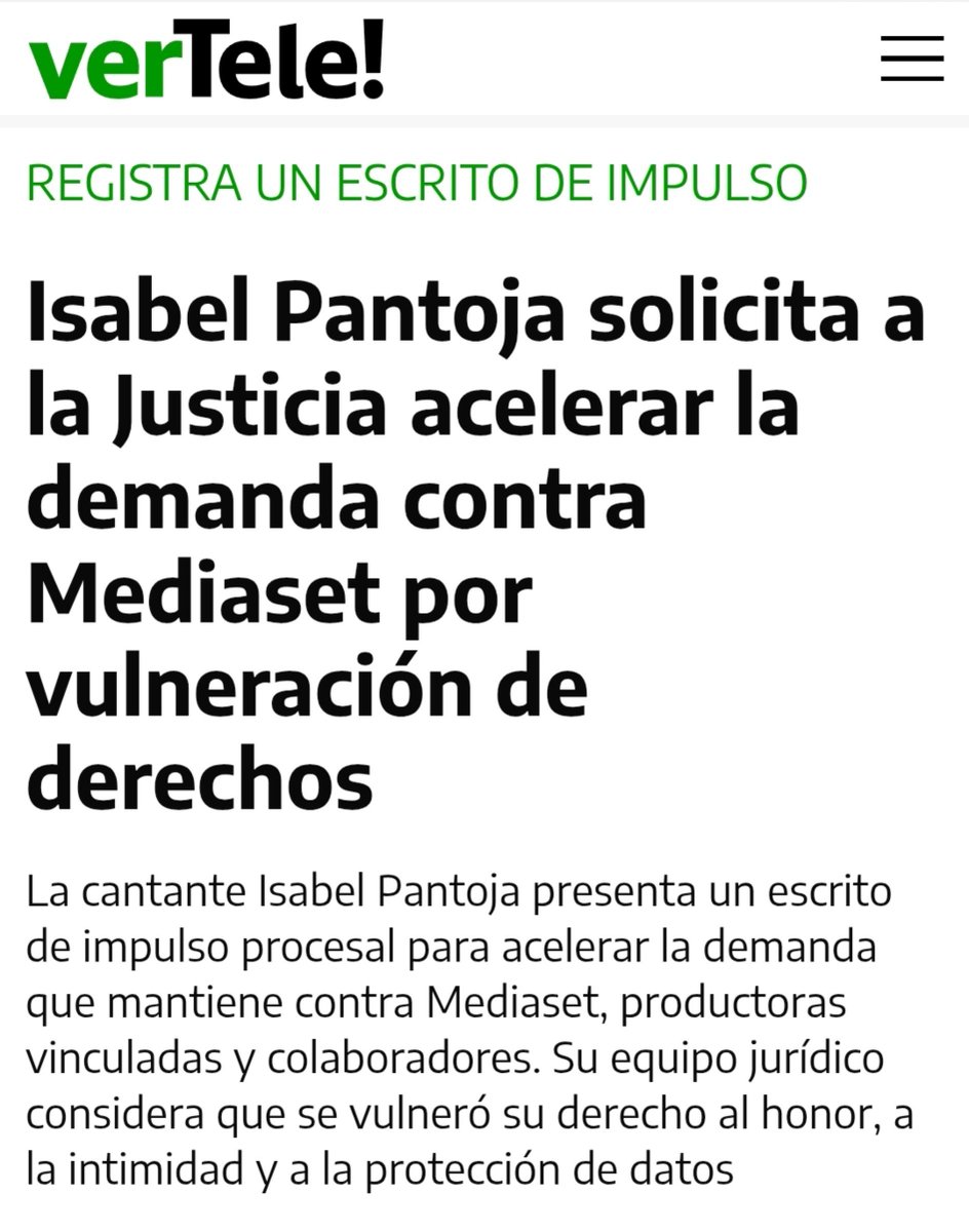 Brujaycotilla's tweet photo. Quizás el machaque a Isabel Pantoja tiene algo que ver con esta macrodemanda que interpuso contra Mediaset y colaboradores y que su abogado ha pedido que se acelere 
#TierraDeNadie1 https://t.co/QCI3kD1xlM