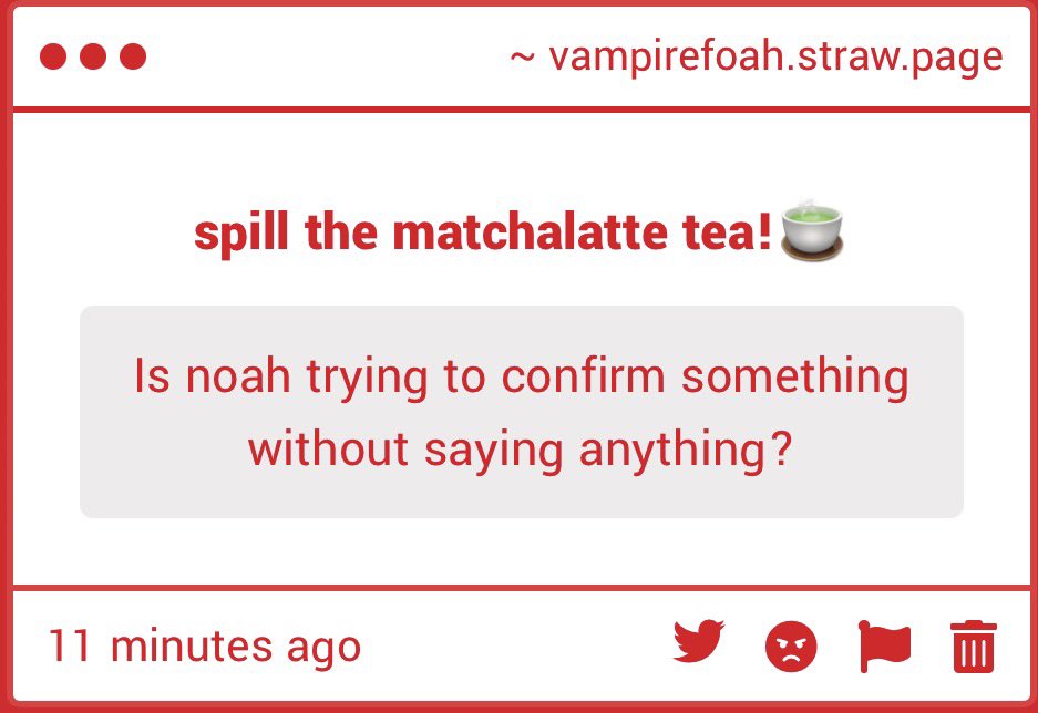 vampirefoah's tweet photo. HE ISSSSS HE’S TESTING THE WATERS https://t.co/rUG66Vvo0F