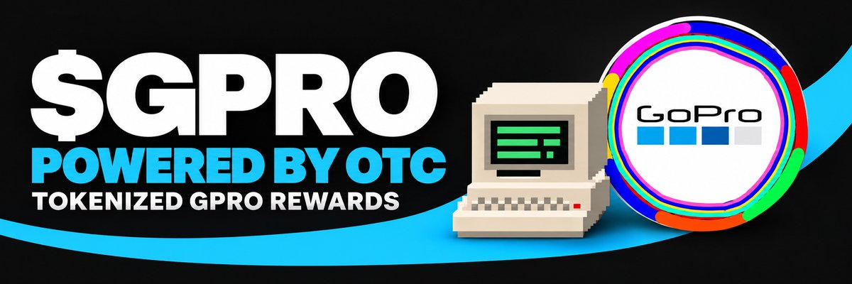 GPROMEME's tweet photo. To the OTC whale that bought 56M GPRO this time yesterday; we share the same thesis. Glad to have you onboard. https://t.co/ejoWJdHNaG