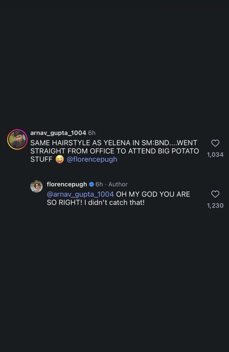cosmic_marvel's tweet photo. A fan told Florence Pugh that her recent hairstyle is the same as Yelena Belova’s in ‘SPIDER-MAN: BRAND NEW DAY’

“OH MY GOD YOU ARE SO RIGHT!” https://t.co/niR6L79snt