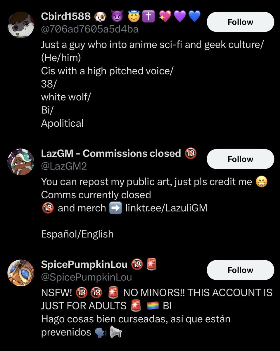 CommandoTe18967's tweet photo. @Abyssal_Realms @PhrogPollen You follow homosexual accounts https://t.co/eMKbq4qnBr