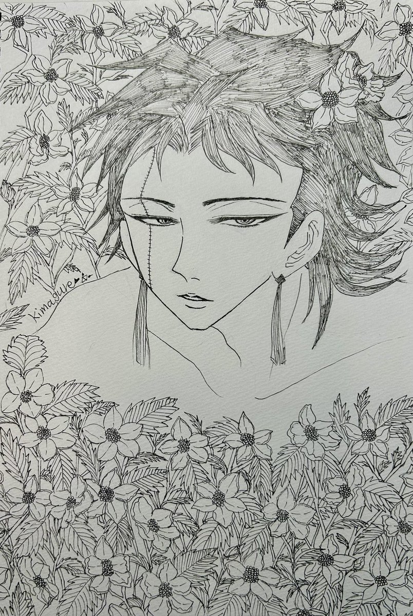 kimagure0203's tweet photo. 宇龍がやられたら、そのときはしっかり花葬するんで、、、お花まみれのイラストはその時までおあずけしときます。

今までの花葬イラスト再掲しとこ。
宇龍はどんな感じになるかなぁ。。。出来れば長く生きてて欲しいけれども。 https://t.co/UB9rlR72cf