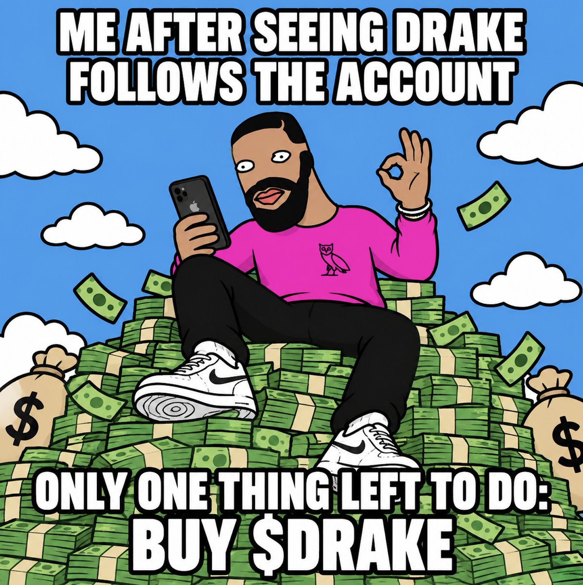 DrakeCoin tweet picture