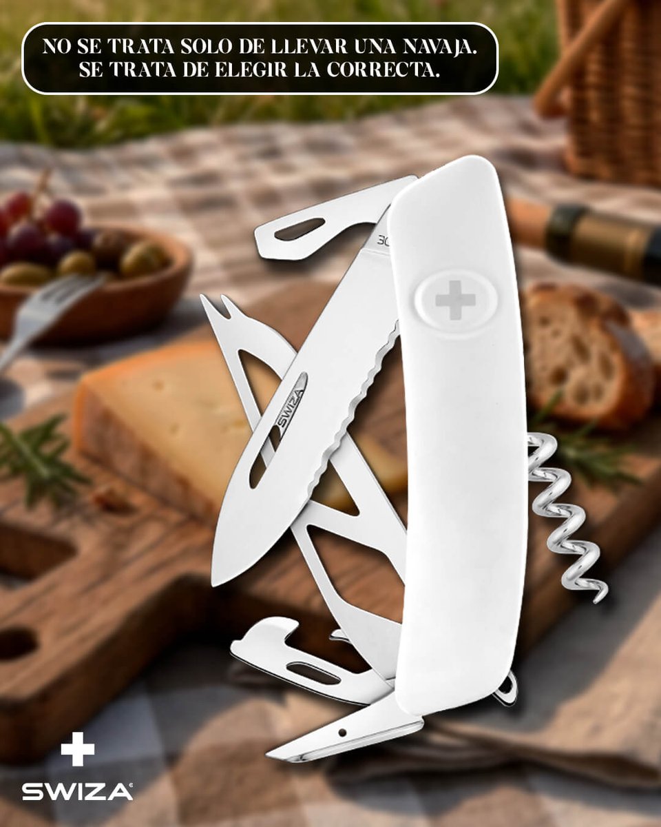 Wallis_Travel's tweet photo. Le Chasseral de SWIZA®: diseño suizo, funcionalidad y estilo para quienes buscan algo diferente.
Disponible en https://t.co/Ck3FvUk18l - Mod. KCR.0050.1020
#Swiza #MySwiza #SwissMade #Herramientas #Outdoor #AireLibre #diy #Explorer #AnimalLover #Urbano #NavajaSuiza https://t.co/Ga6wJJLD8X