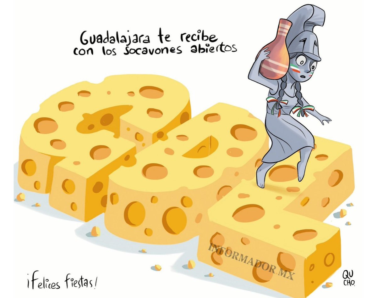 info_opinion's tweet photo. 🕳️ "¡Felices Fiestas!" Un #cartón de @qucho 💬 ¿Qué opinas? 🇲🇽
Ve más #cartones en este link 👉 https://t.co/ny1cnx7uMM 📰 https://t.co/PHs1pVpEyG