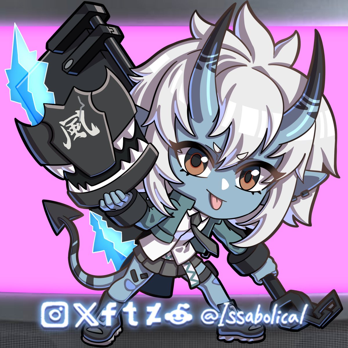 Issabolical's tweet photo. Chibi Soukaku
#zenlesszonezero #zzz #zzzfanart #fanart #soukaku https://t.co/WMIGjLVH3z