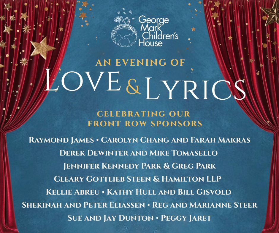 gmch's tweet photo. We’re deeply grateful to the sponsors and supporters who make An Evening of Love &amp; Lyrics possible. Your generosity helps George Mark Children’s House care for children and families when they need it most.

Oct. 2 • Four Seasons SF

Limited tickets: https://t.co/sRjTVQttt5 https://t.co/WOtOgwwvj5