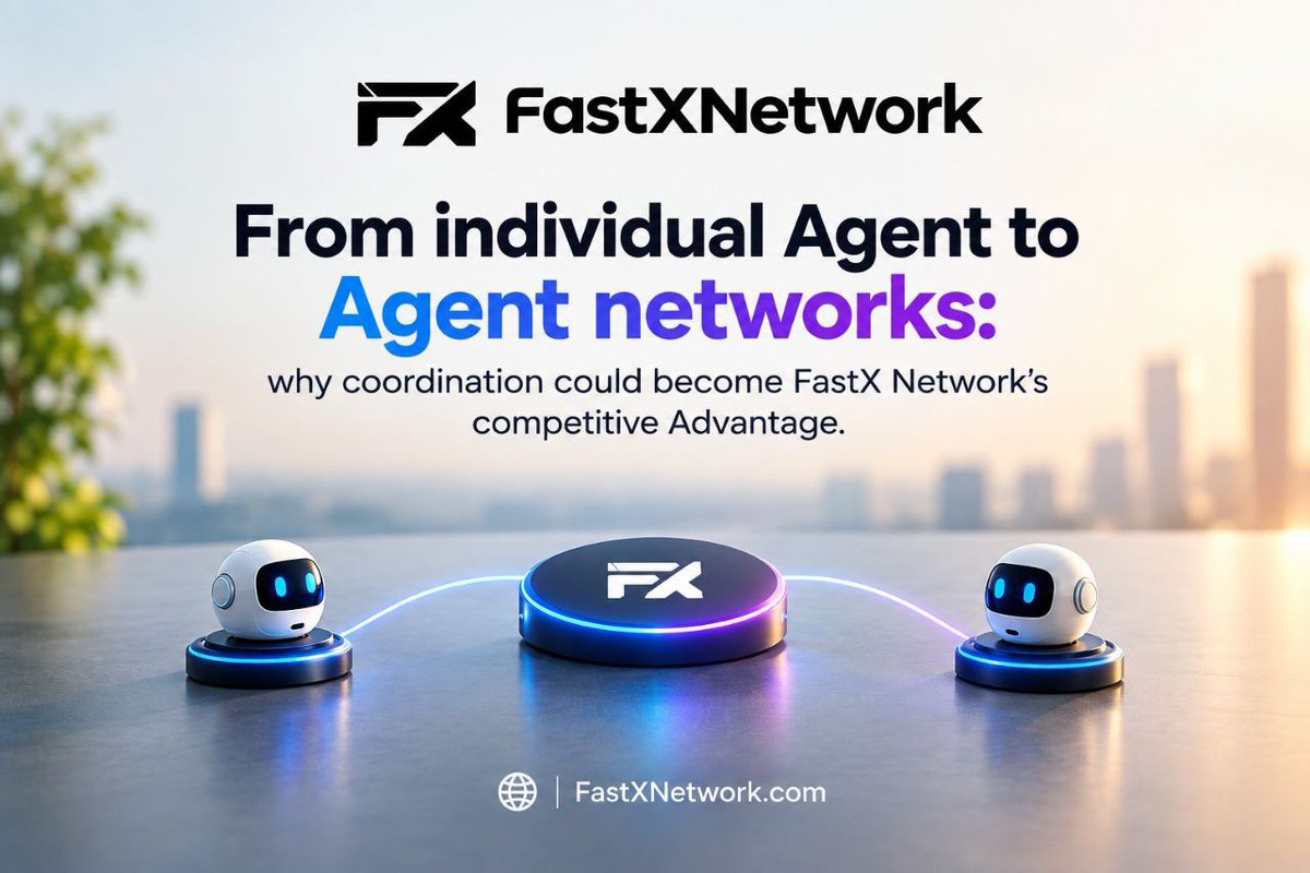 ManLykDeee's tweet photo. AI becomes more powerful when agents can work together

@FastXNetwork is building towards coordinated Agent Networks where multiple #AI capabilities can work across tasks, data and workflows instead of operating as isolated assistants

Use #FastXNetwork to make work easier today https://t.co/sonz6u9Z7m