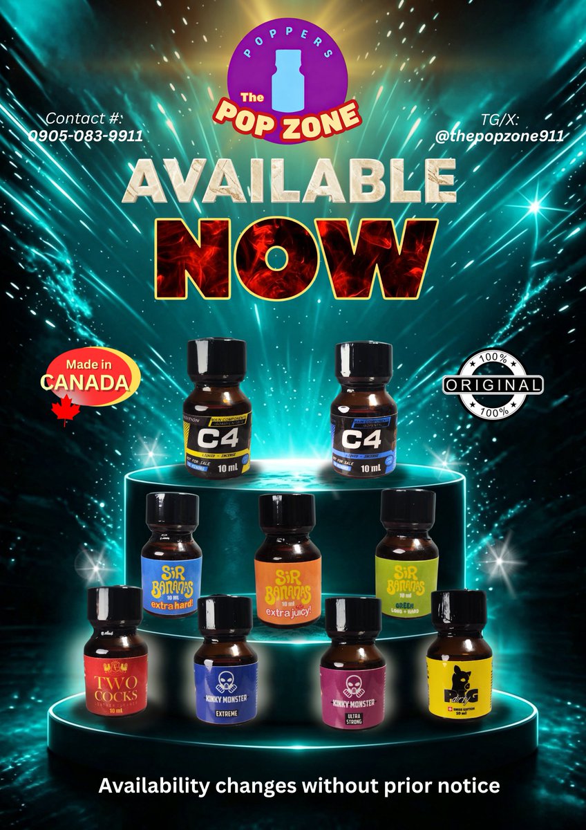 thepopzone911's tweet photo. The Pop Zone CDO poppers
DM me through telegram:
https://t.co/gZqZ0cPgJ9

Available na po now
(Sorry po sa delay snd thank you sa mga nag wait po)

#poppers #cdopoppers #popperscdo #altercdo #cdoalter #bagetscdo #cdobagets #cdobisexual #bisexualcdo #cdomasahista #masahistacdo https://t.co/I96qdgoBC8