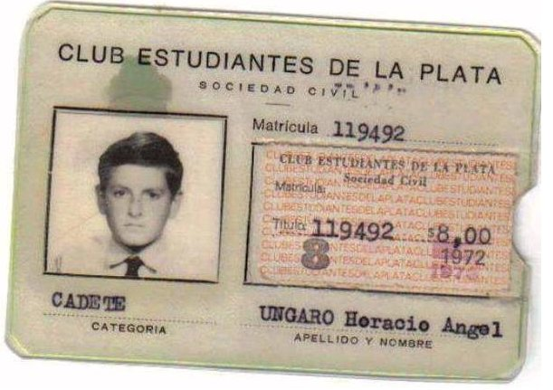 datazopincha's tweet photo. Horacio Angel Ungaro era hincha y socio de @EdelpOficial cuando, hace 50 años, fue secuestrado por un grupo de tareas junto a su amigo tripero Daniel Racero, en el marco del operativo recordado como "La noche de los lápices".  Ambos tenían 17 años y aún hoy siguen desaparecidos https://t.co/aA6Mhcx8Sh