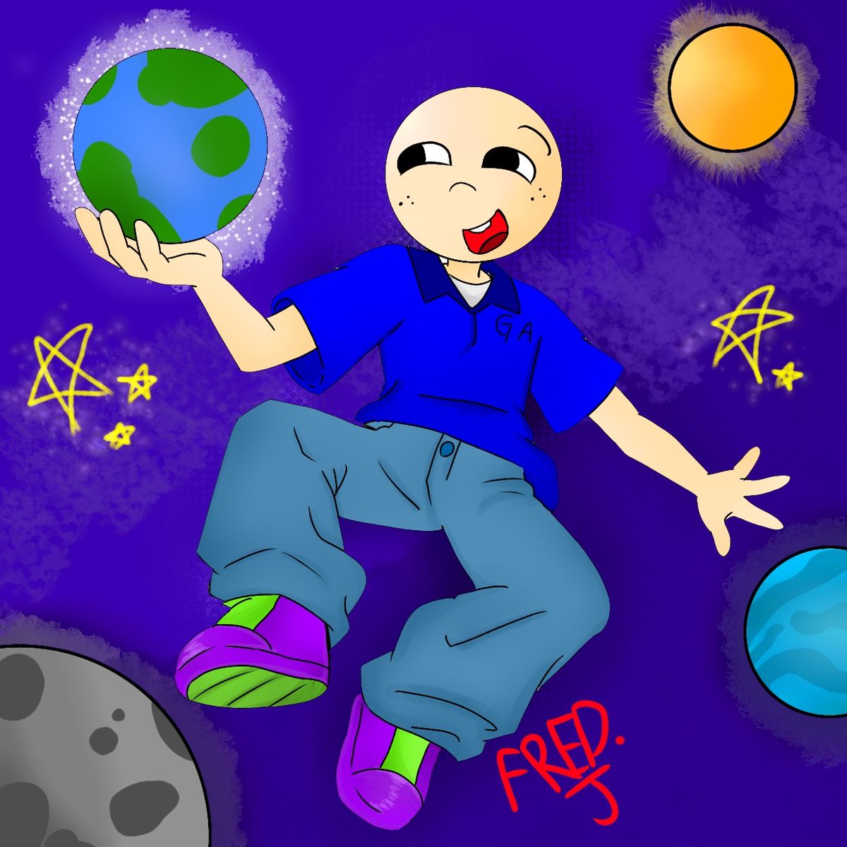 JohnathanK33641's tweet photo. Leffrey loud the baldest of the bald people in space for some reason #leffreyloud #loud #leffrey #art @GreatApe448 https://t.co/z8LgXxJ5sV