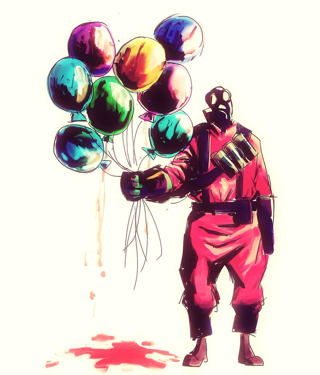 bubu7drawsTF2's tweet photo. balloon fun
#tf2pyro #teamfortress2 #tf2 #tf2fanart https://t.co/PtOJNzLU9T