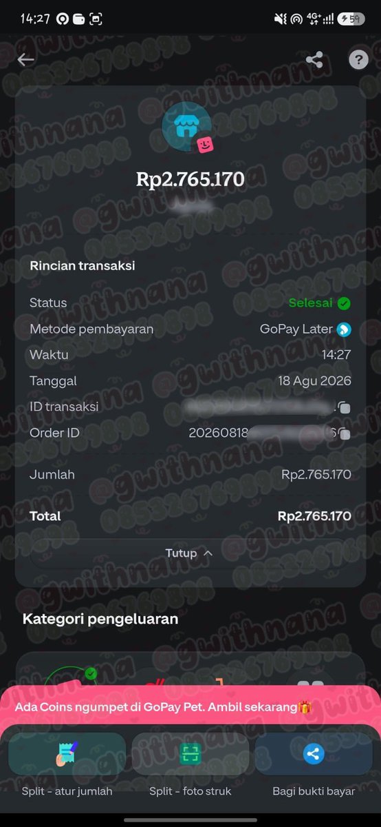 bewrcanda's tweet photo. halo nana open gestun gopaylater, yup, indodana, blibli, kartu kredit, allobank, credinex, honest, ovo, dana cicil, livin, BCA paylater, kredivo, spaylater, jenius 

📩 https://t.co/S27JJSWaH9

—• 𝗳𝗮𝘀𝘁 𝘁𝗿𝗮𝗻𝘀𝗳𝗲𝗿
—• 𝘁𝗿𝘂𝘀𝘁𝗲𝗱 𝘀𝗶𝗻𝗰𝗲 𝟮𝟬𝟮𝟮

 #zonauang w5y https://t.co/XPlbyZjiPh