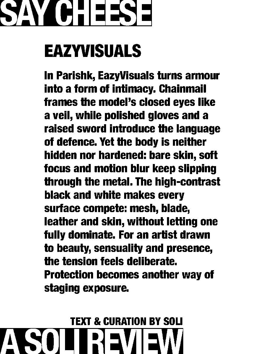 solisolsoli's tweet photo. Armour turns intimate. Look · EazyVisuals https://t.co/RiYvcA1kad