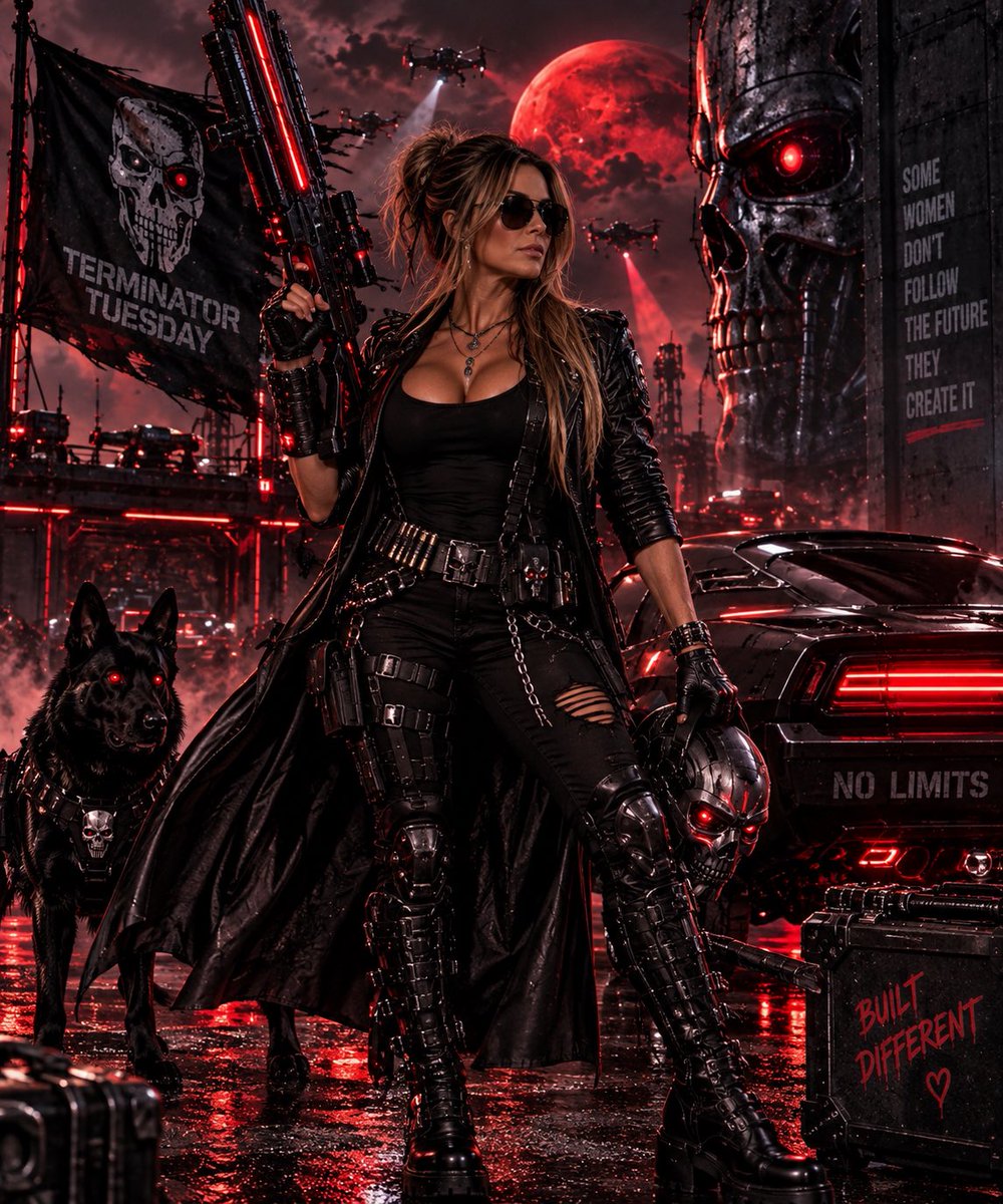 Boho_Sam_'s tweet photo. QP Terminator Tuesday https://t.co/HLnTzqIBa6