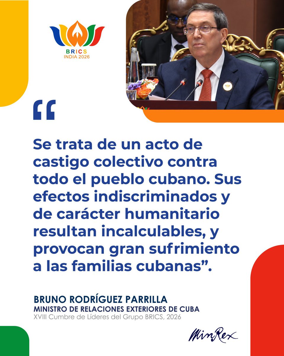 YelenysLasTunas's tweet photo. #Cuba
El bloqueo constituye una medida de asfixia del Gobierno de los Estados Unidos para tratar de derrocar la Revolución Cubana y no lo lograrán. https://t.co/gOEWipxls0