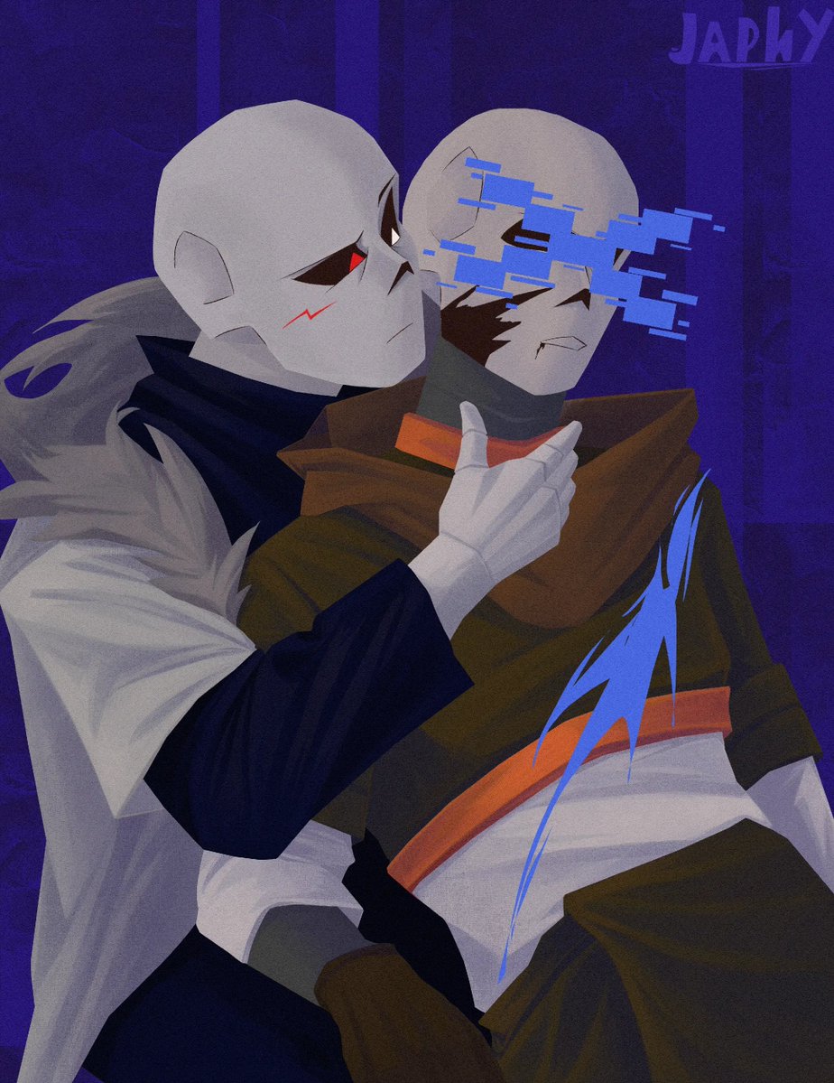 Japhy05's tweet photo. Felt the sudden urge to draw something dark

#undertaleAU #undertale #sans #sansau #digitalart #art #inksans #crossink #crink #underverse #utmv https://t.co/nHp6fqjcQA