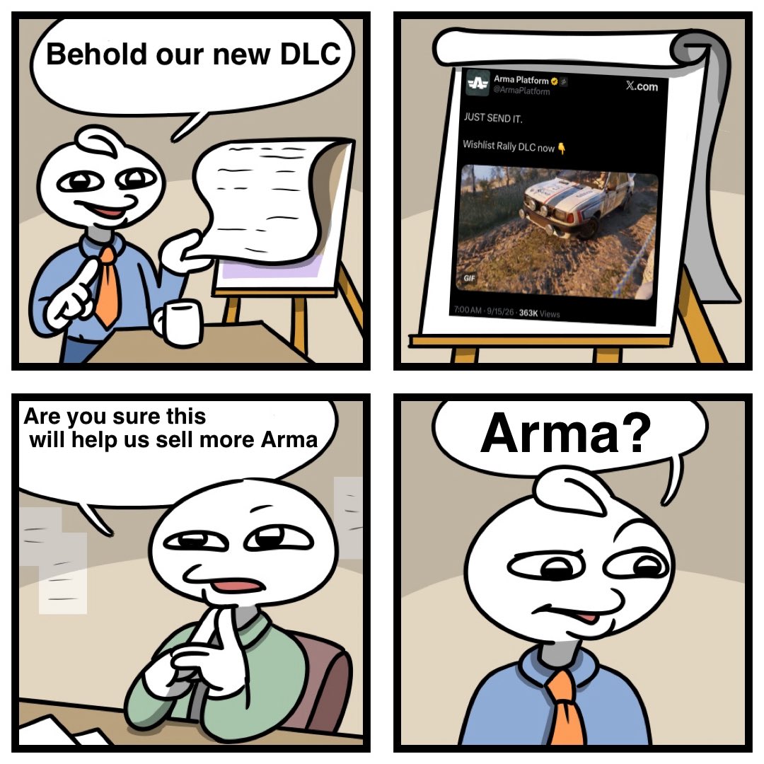 GarbageDumpM81's tweet photo. Born to remake Dirt
Forced to make a MilSim https://t.co/tBCLaI7960